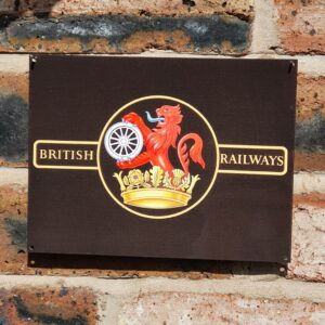 British Railways Lion & Crown Sign